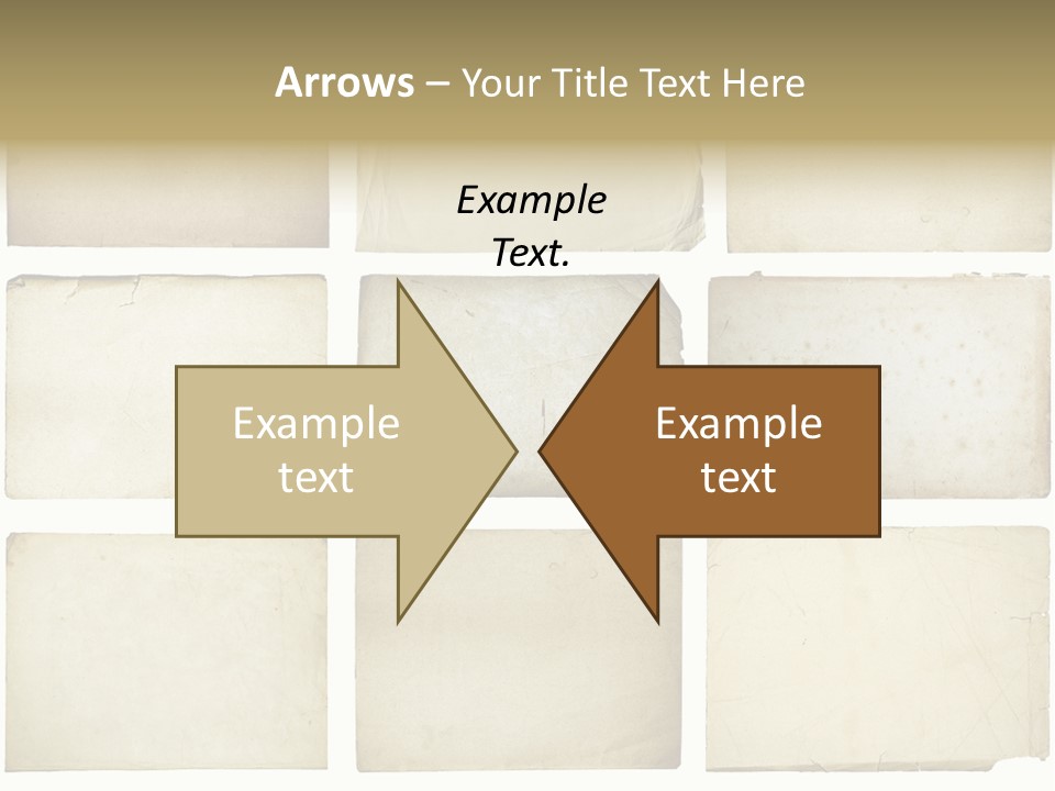 Paper Retro Burnt PowerPoint Template