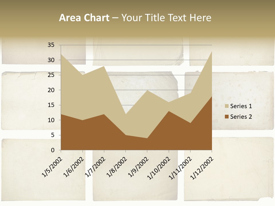 Paper Retro Burnt PowerPoint Template