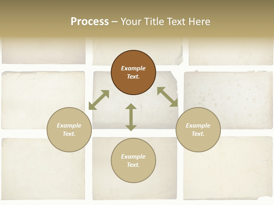 Paper Retro Burnt PowerPoint Template