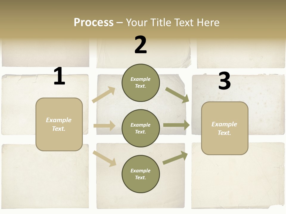 Paper Retro Burnt PowerPoint Template