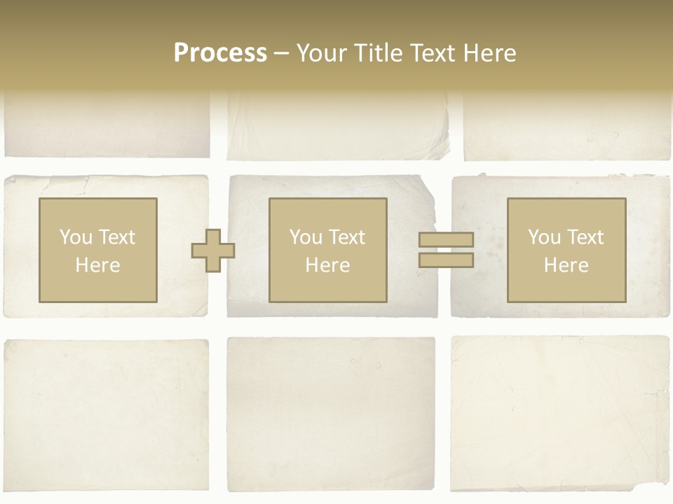 Paper Retro Burnt PowerPoint Template