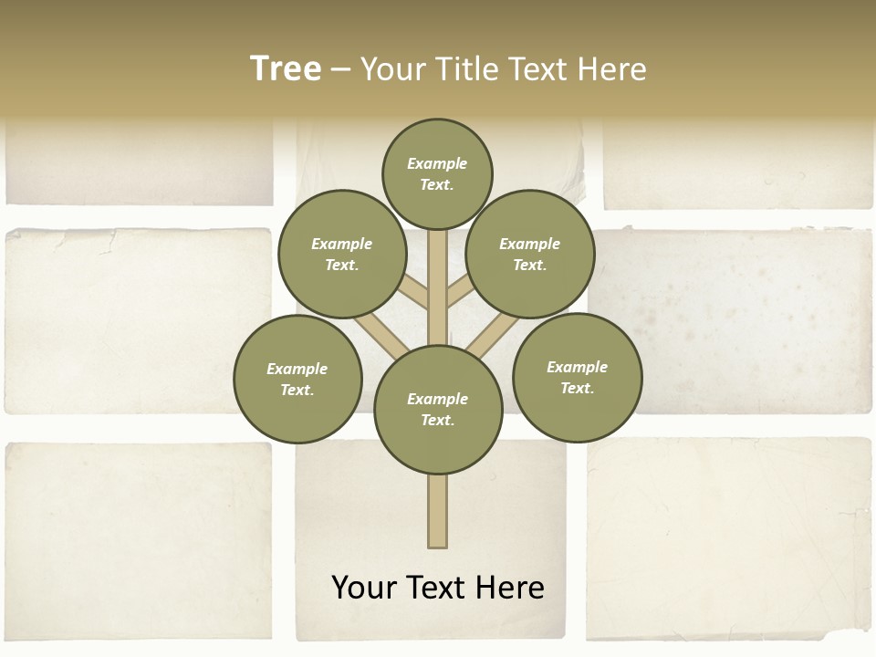 Paper Retro Burnt PowerPoint Template