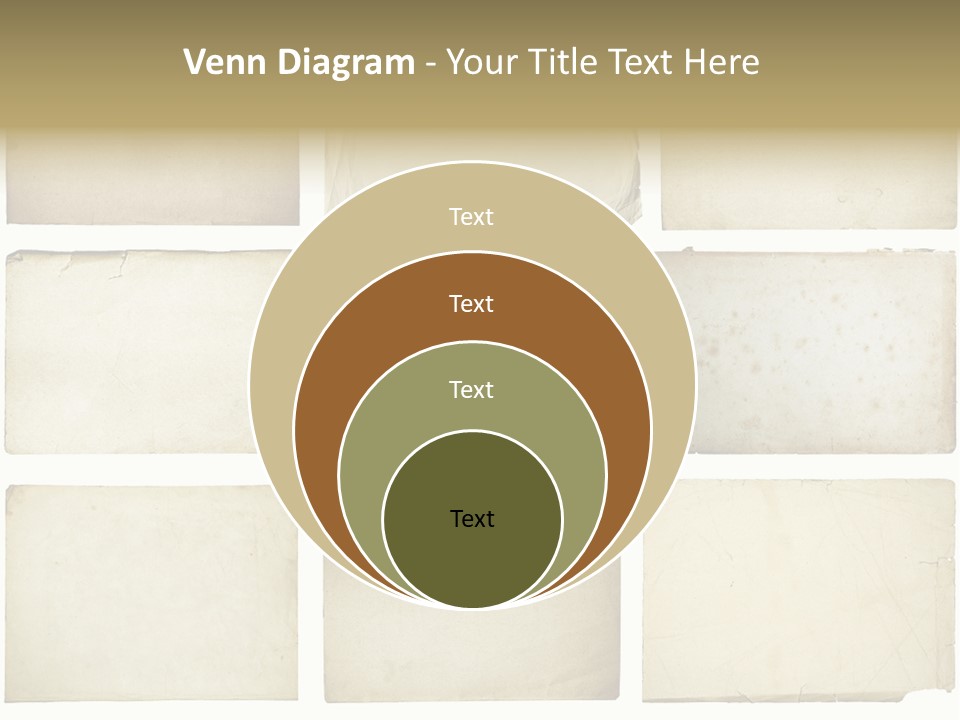 Paper Retro Burnt PowerPoint Template