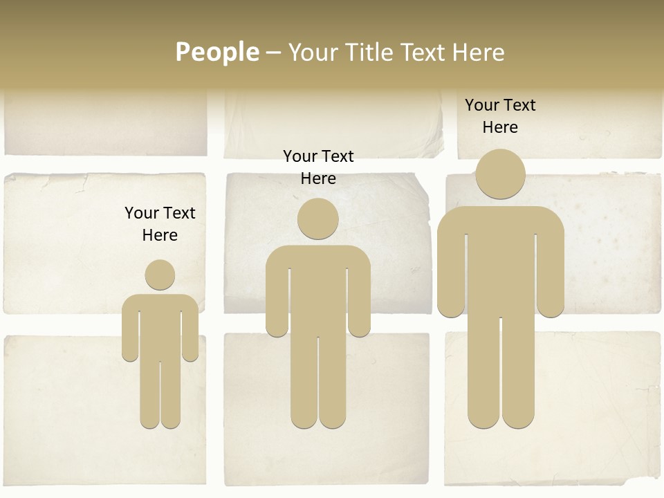 Paper Retro Burnt PowerPoint Template