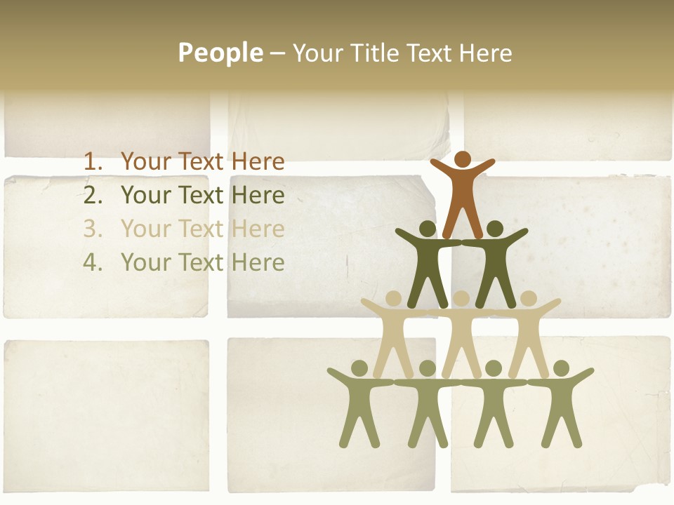 Paper Retro Burnt PowerPoint Template