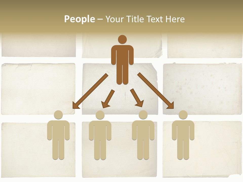 Paper Retro Burnt PowerPoint Template