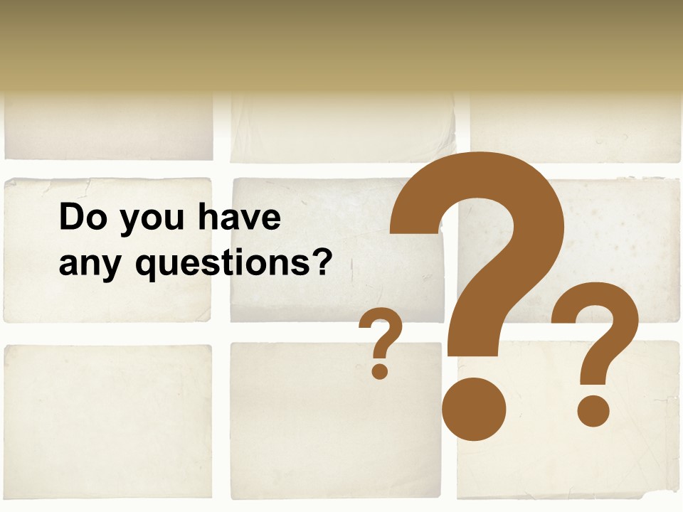 Paper Retro Burnt PowerPoint Template