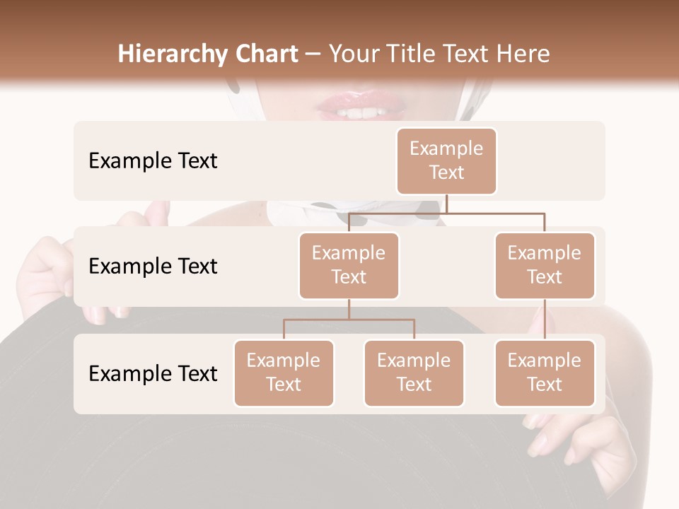 Woman With Sunglasses And Hat PowerPoint Template