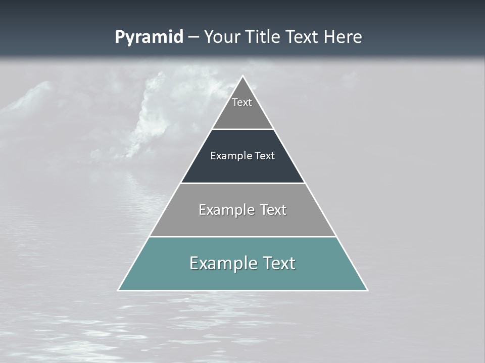 Night Lake Sky PowerPoint Template