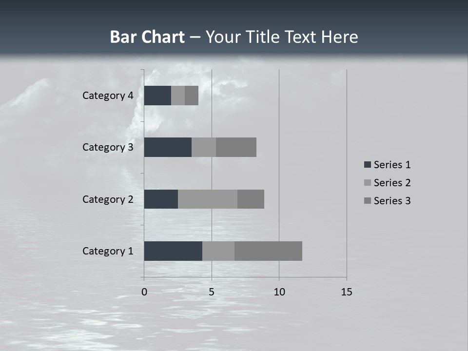 Night Lake Sky PowerPoint Template
