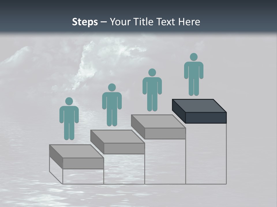 Night Lake Sky PowerPoint Template