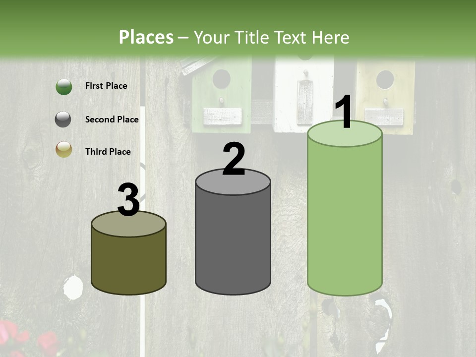 Płot Ogrodowy PowerPoint Template