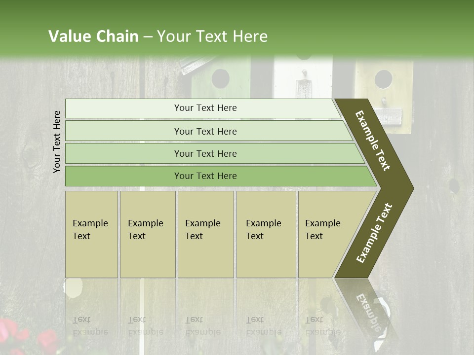 Płot Ogrodowy PowerPoint Template