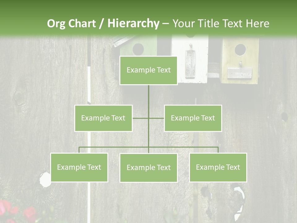 Płot Ogrodowy PowerPoint Template