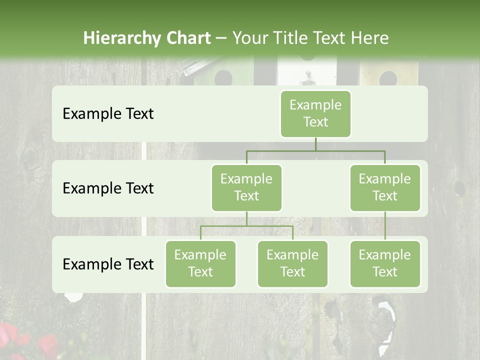 Płot Ogrodowy PowerPoint Template