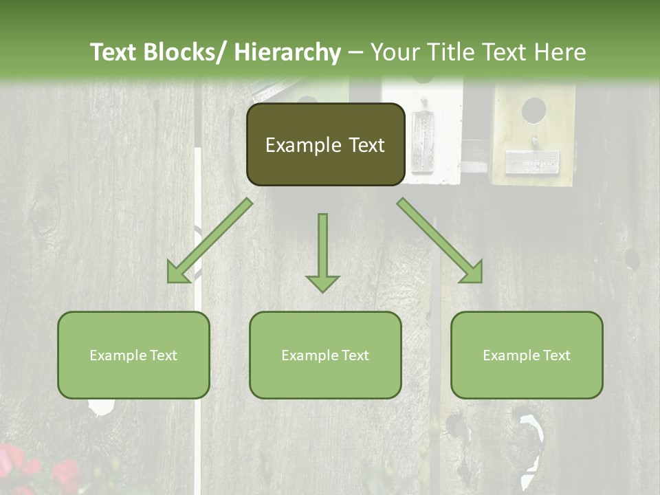 Płot Ogrodowy PowerPoint Template