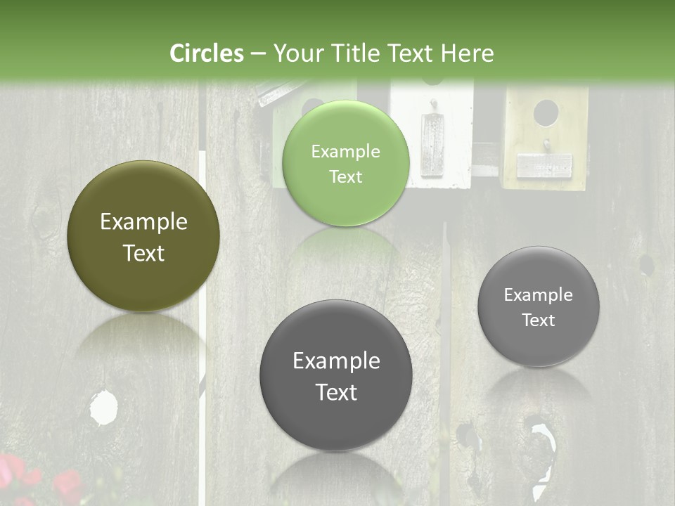 Płot Ogrodowy PowerPoint Template