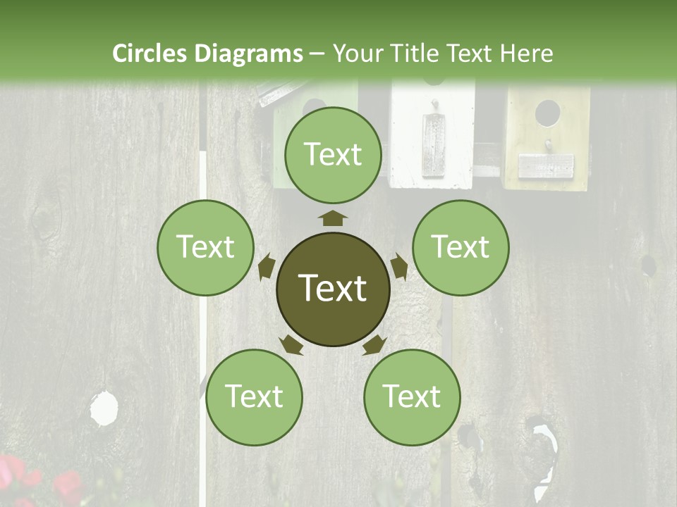 Płot Ogrodowy PowerPoint Template