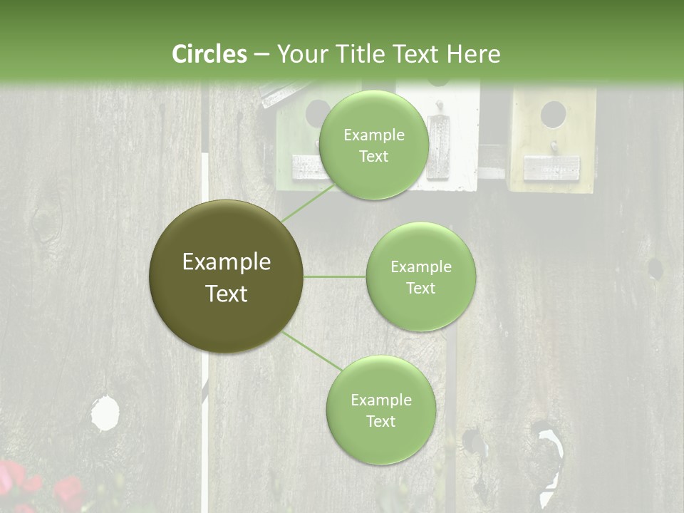 Płot Ogrodowy PowerPoint Template
