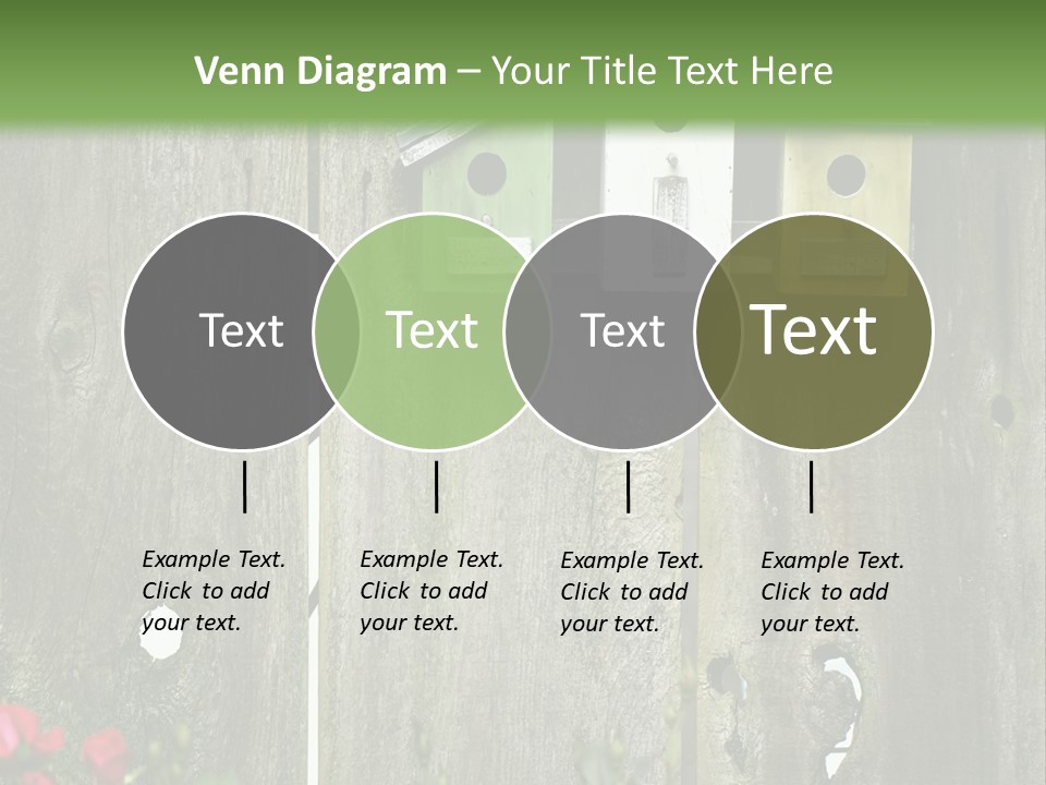 Płot Ogrodowy PowerPoint Template