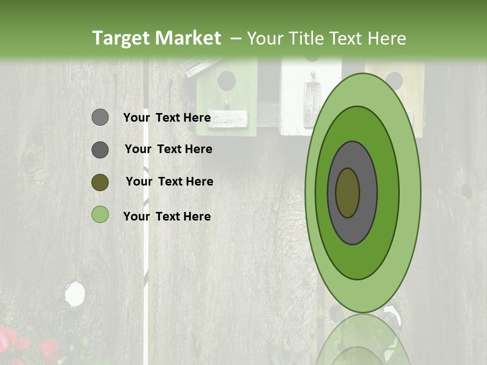 Płot Ogrodowy PowerPoint Template