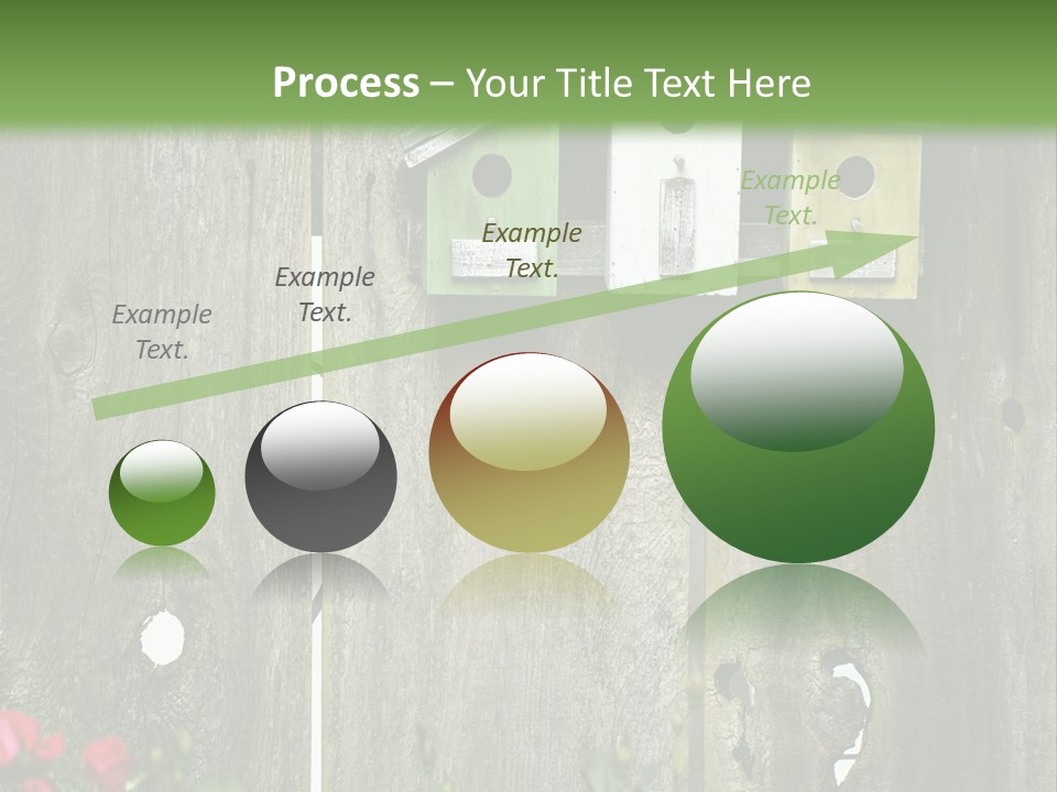 Płot Ogrodowy PowerPoint Template