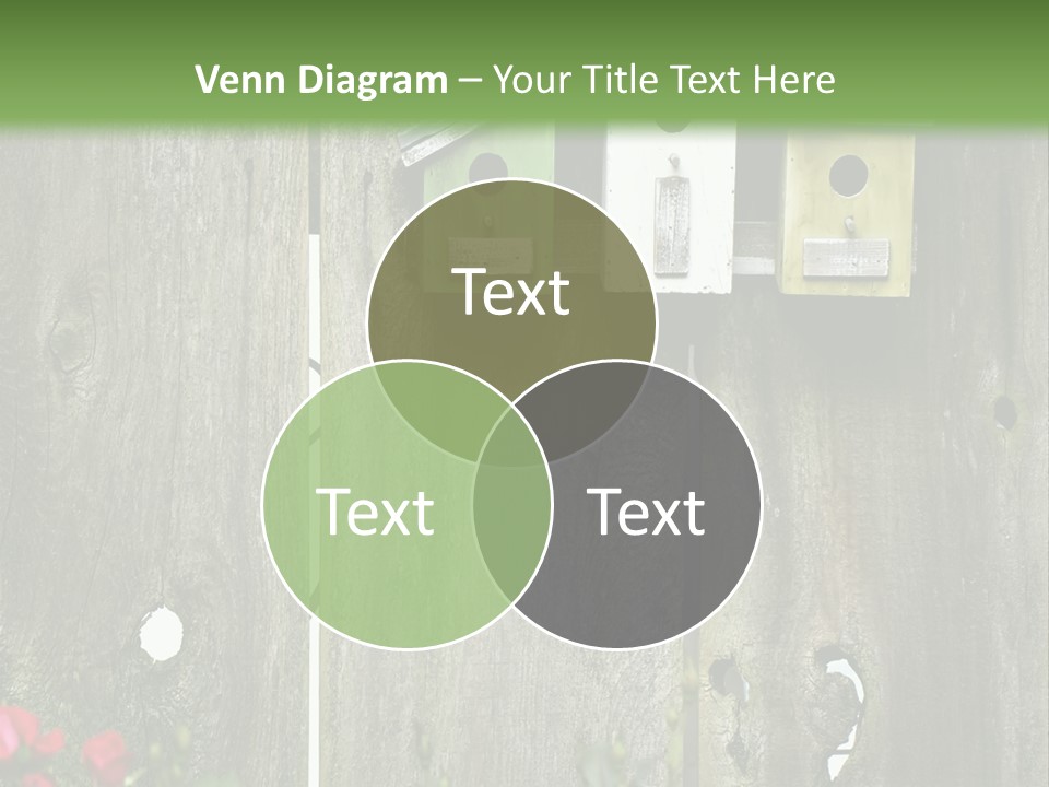 Płot Ogrodowy PowerPoint Template