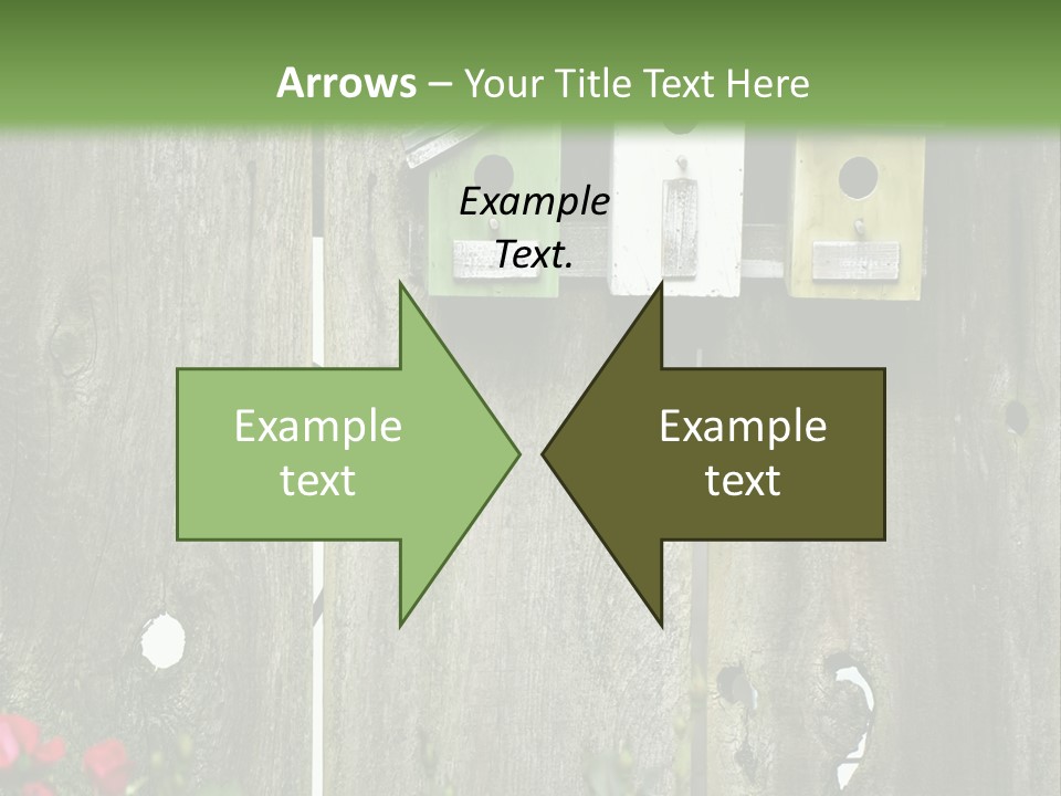 Płot Ogrodowy PowerPoint Template