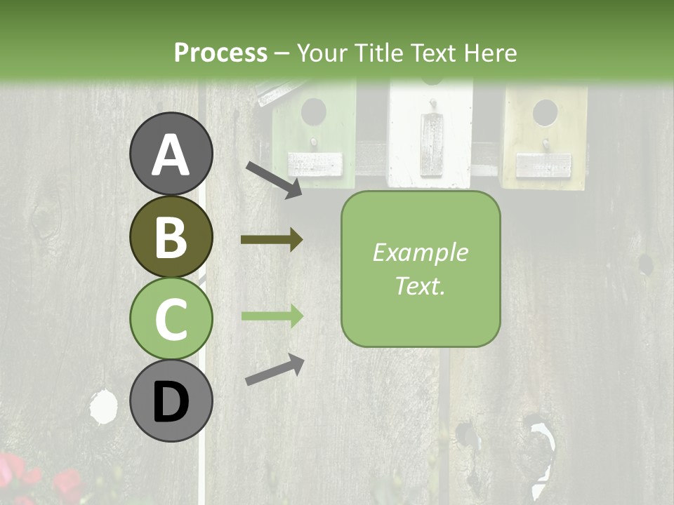 Płot Ogrodowy PowerPoint Template