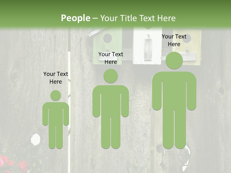 Płot Ogrodowy PowerPoint Template