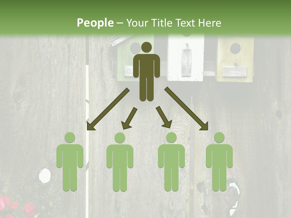 Płot Ogrodowy PowerPoint Template