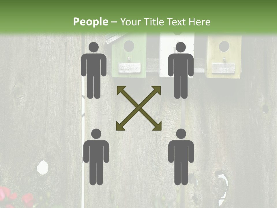 Płot Ogrodowy PowerPoint Template