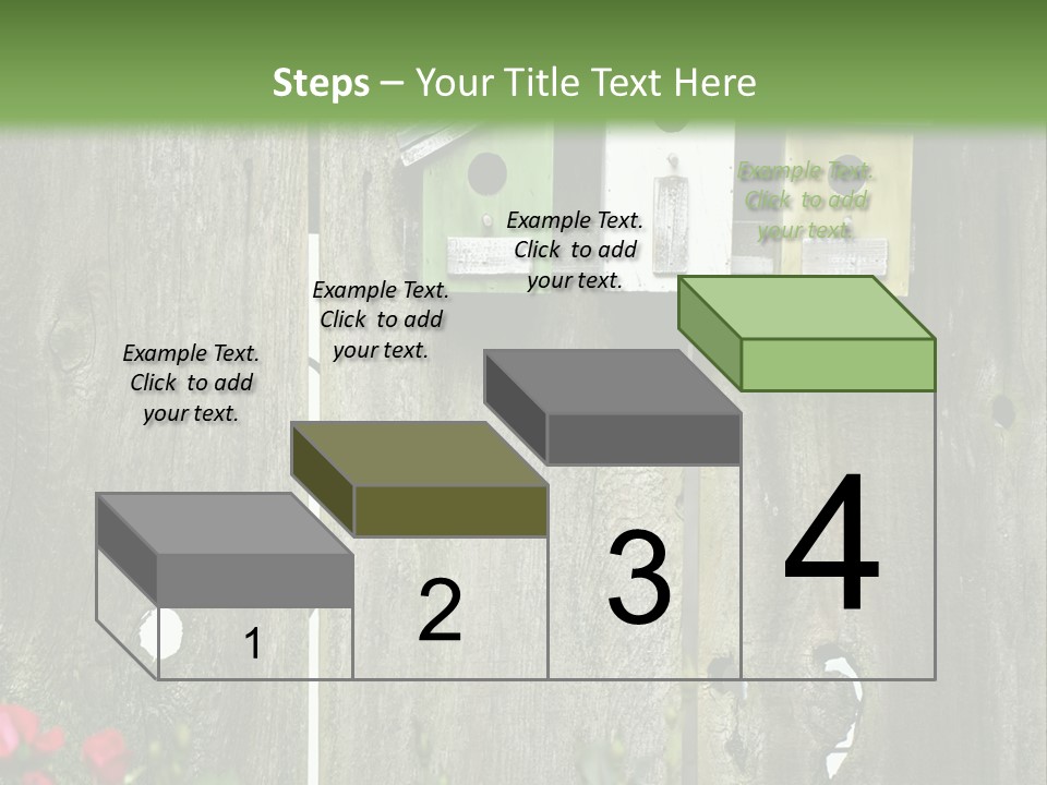 Płot Ogrodowy PowerPoint Template