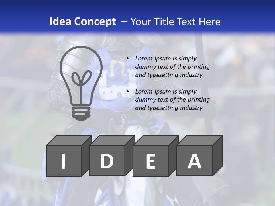 Middle Age Show PowerPoint Template