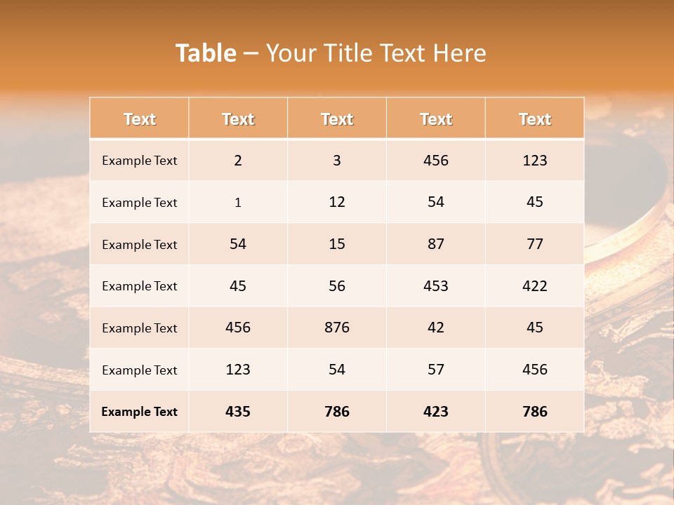 Antique Maps And Compass PowerPoint Template