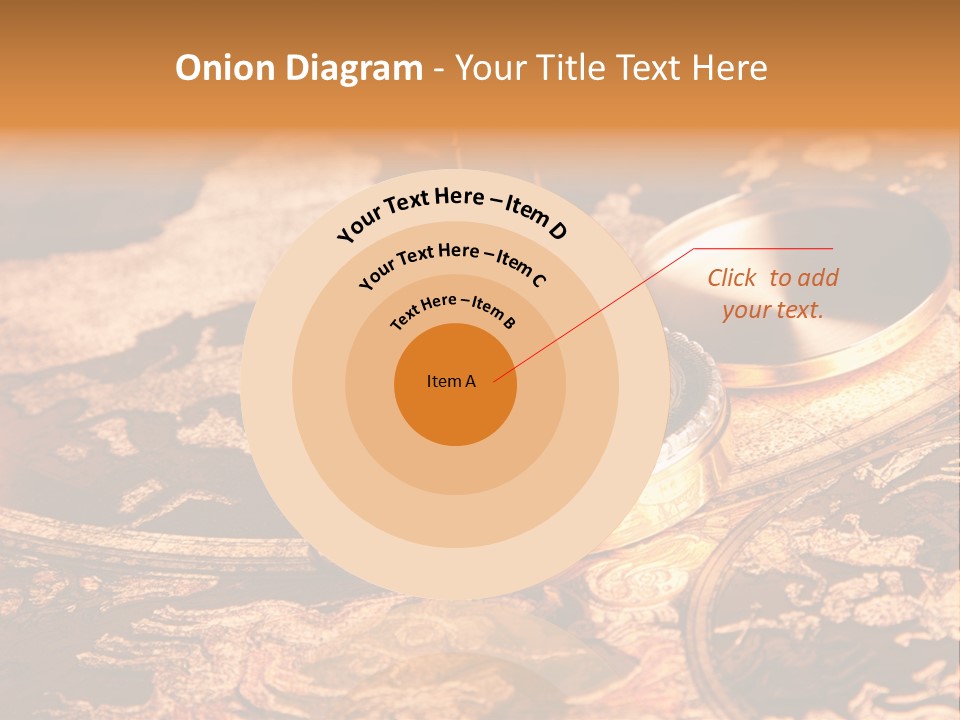 Antique Maps And Compass PowerPoint Template