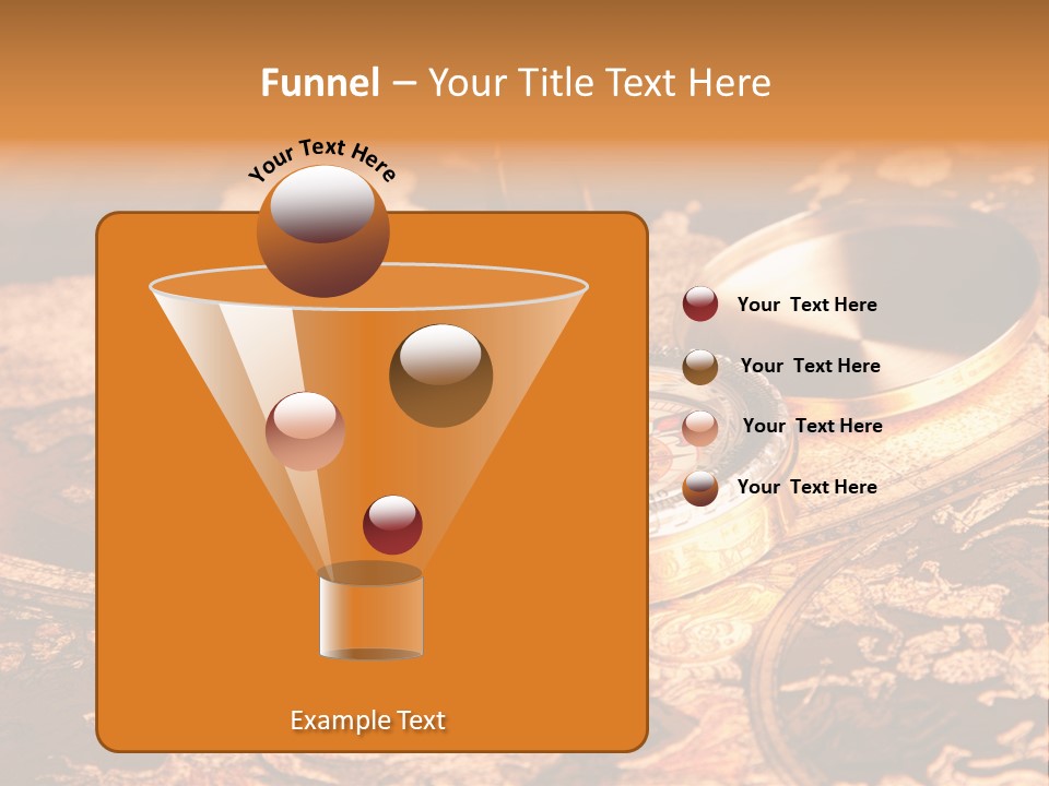 Antique Maps And Compass PowerPoint Template