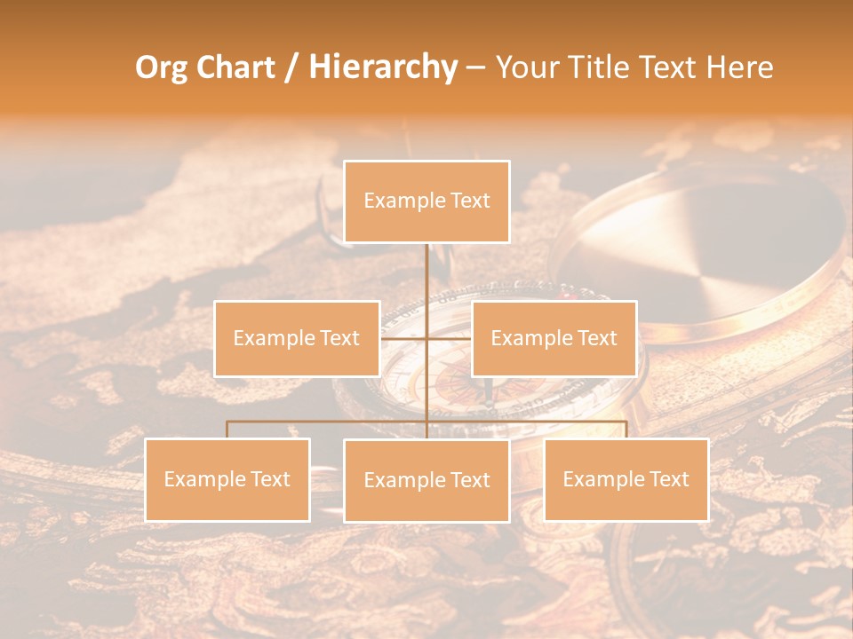 Antique Maps And Compass PowerPoint Template