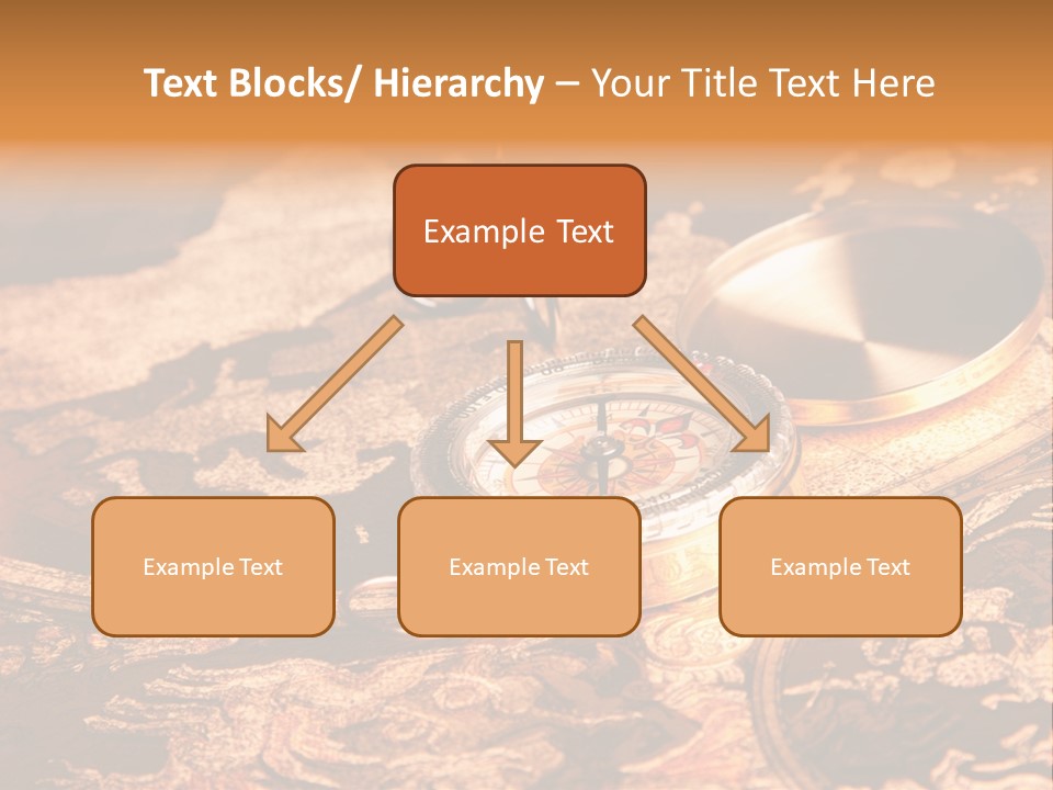 Antique Maps And Compass PowerPoint Template