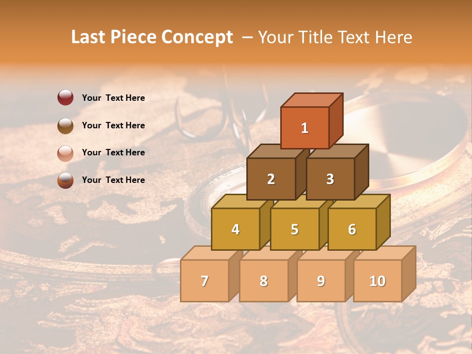 Antique Maps And Compass PowerPoint Template