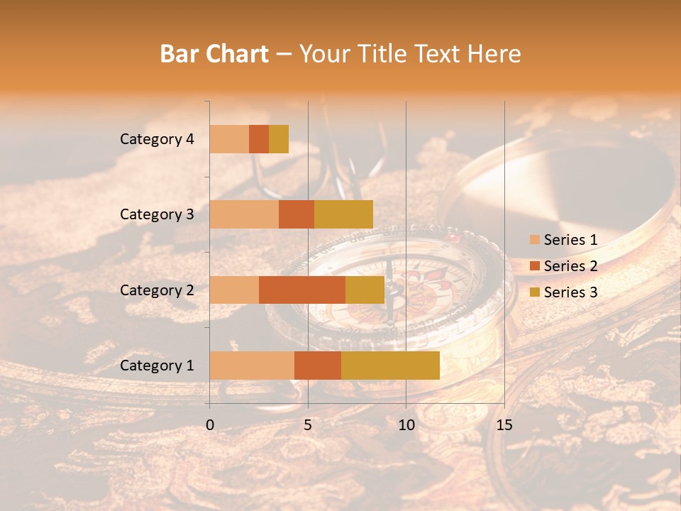 Antique Maps And Compass PowerPoint Template