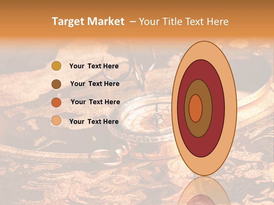Antique Maps And Compass PowerPoint Template