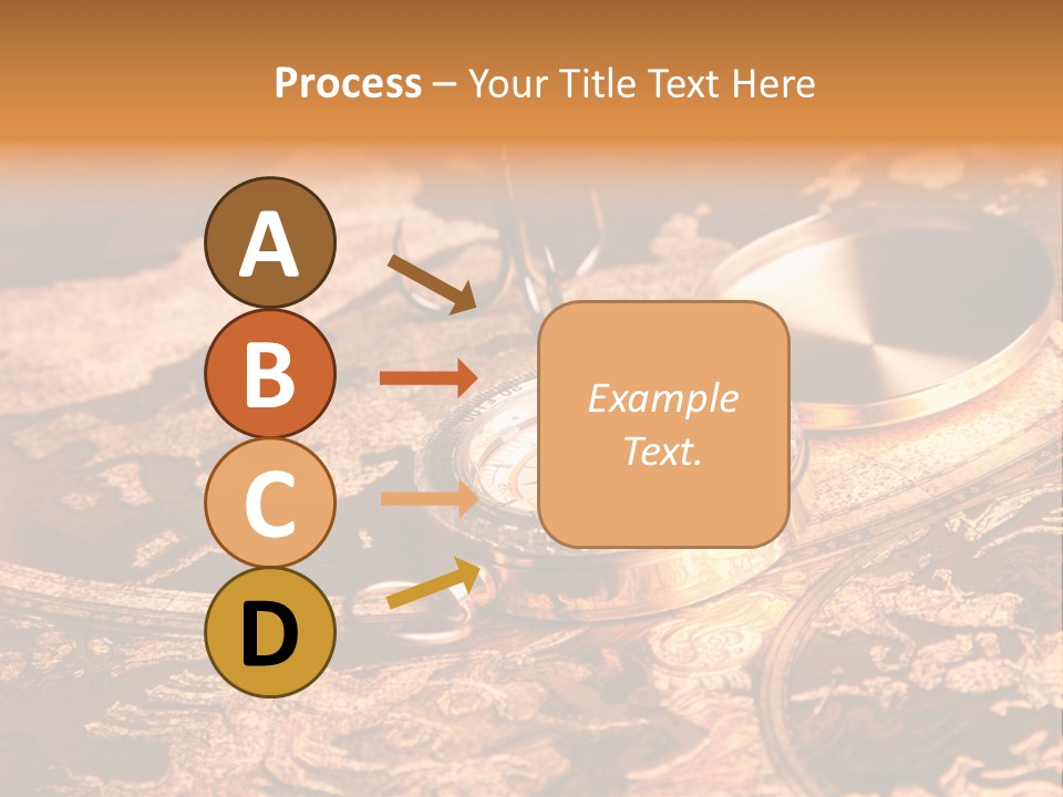 Antique Maps And Compass PowerPoint Template