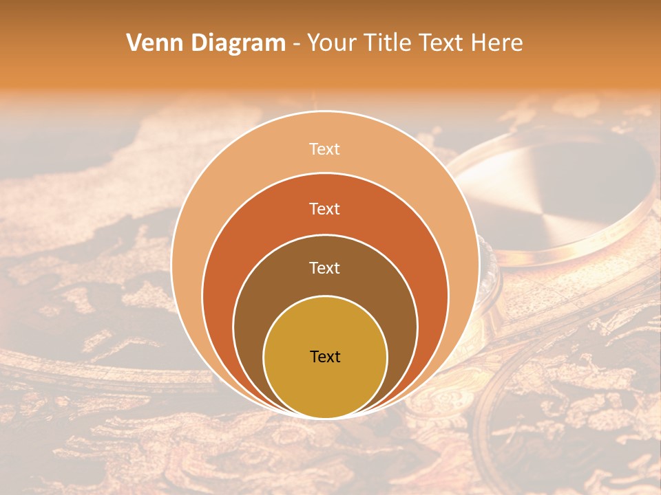 Antique Maps And Compass PowerPoint Template