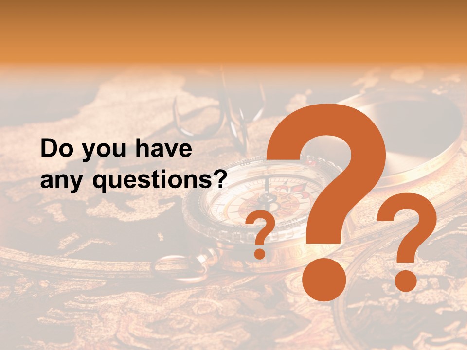 Antique Maps And Compass PowerPoint Template