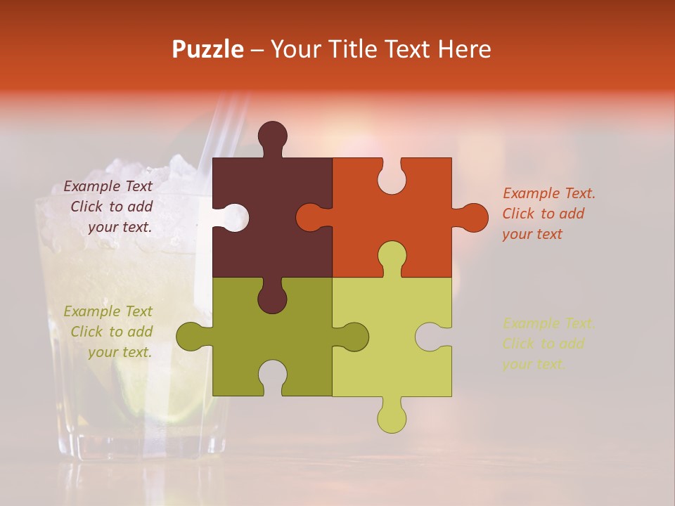 Cocktails PowerPoint Template