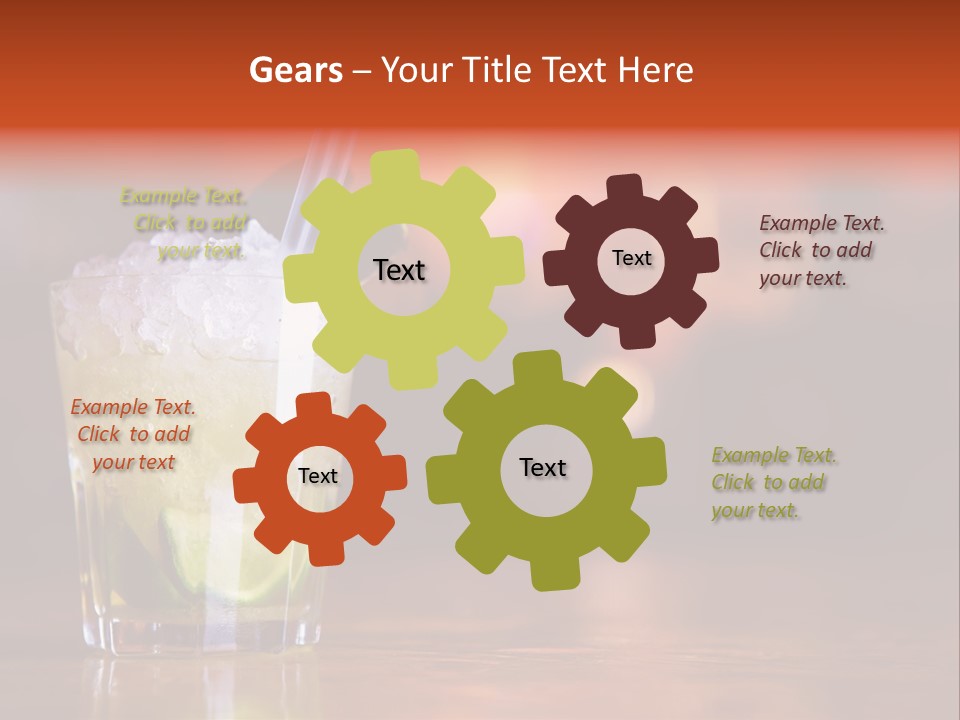 Cocktails PowerPoint Template