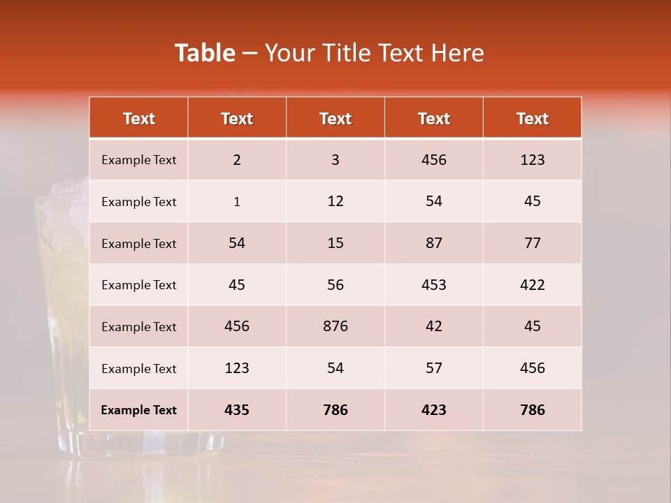 Cocktails PowerPoint Template