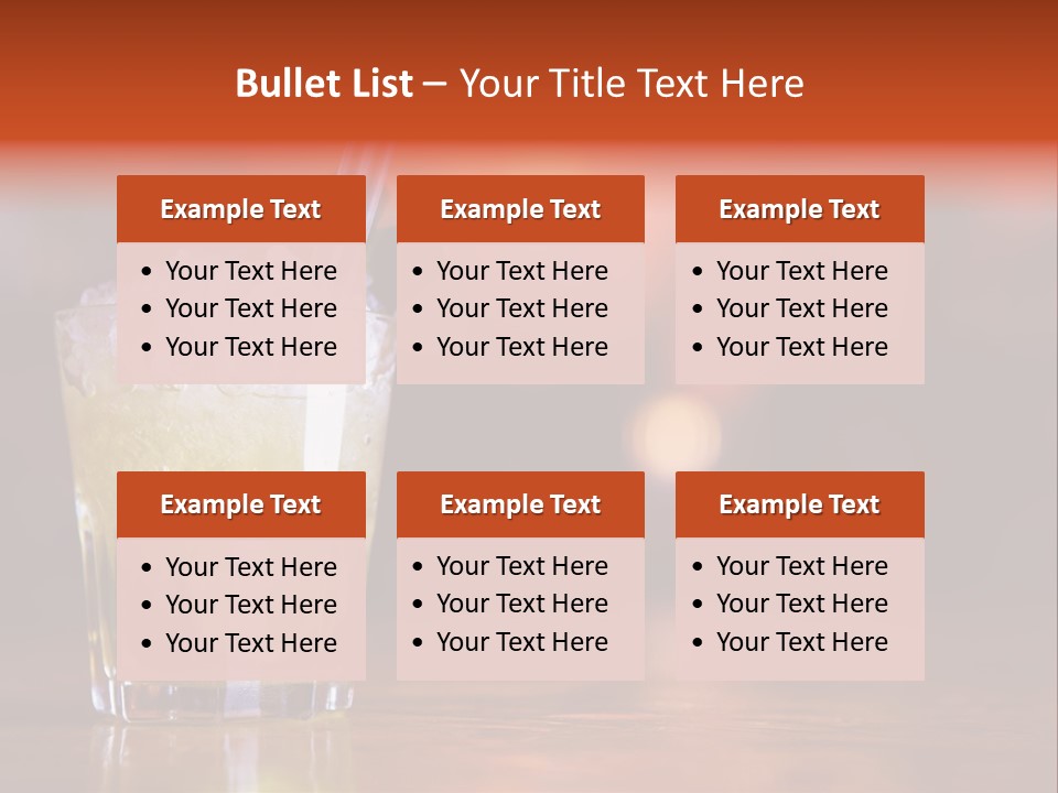 Cocktails PowerPoint Template
