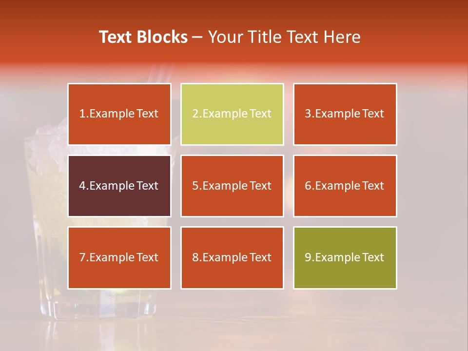 Cocktails PowerPoint Template